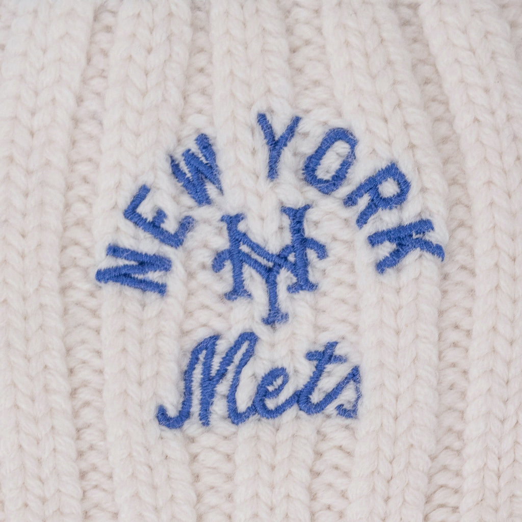 White Mets Socks
