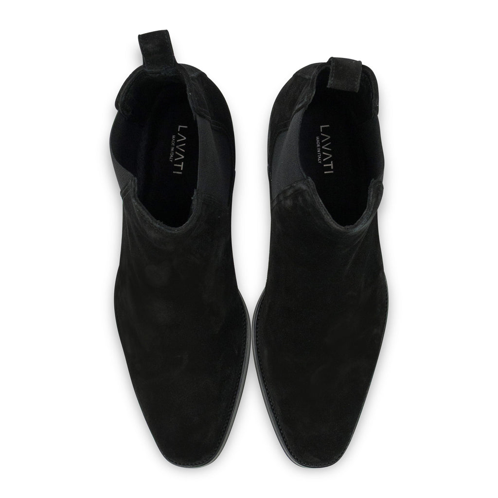Black Bordeaux Chelsea Boot
