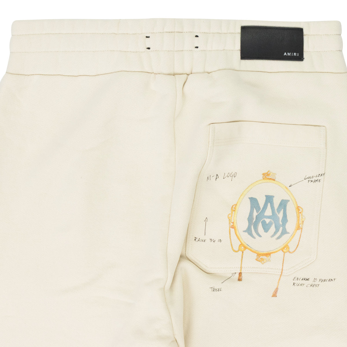 Almond Zig Zag Sketch Sweatpants