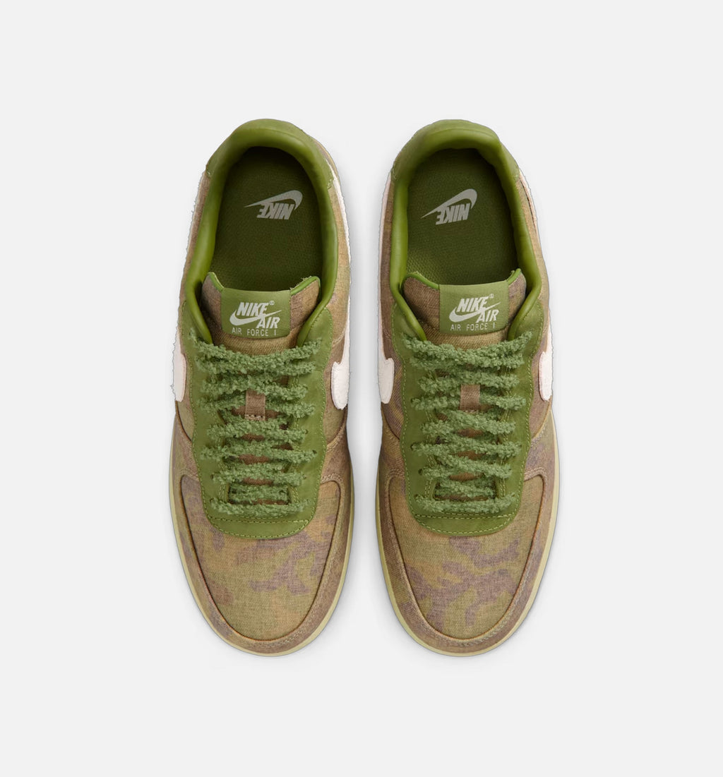 Air Force 1 Low Asparagus and Chlorophyll Men's Lifestyle Shoes - Asparagus / Aluminum / Phantom
