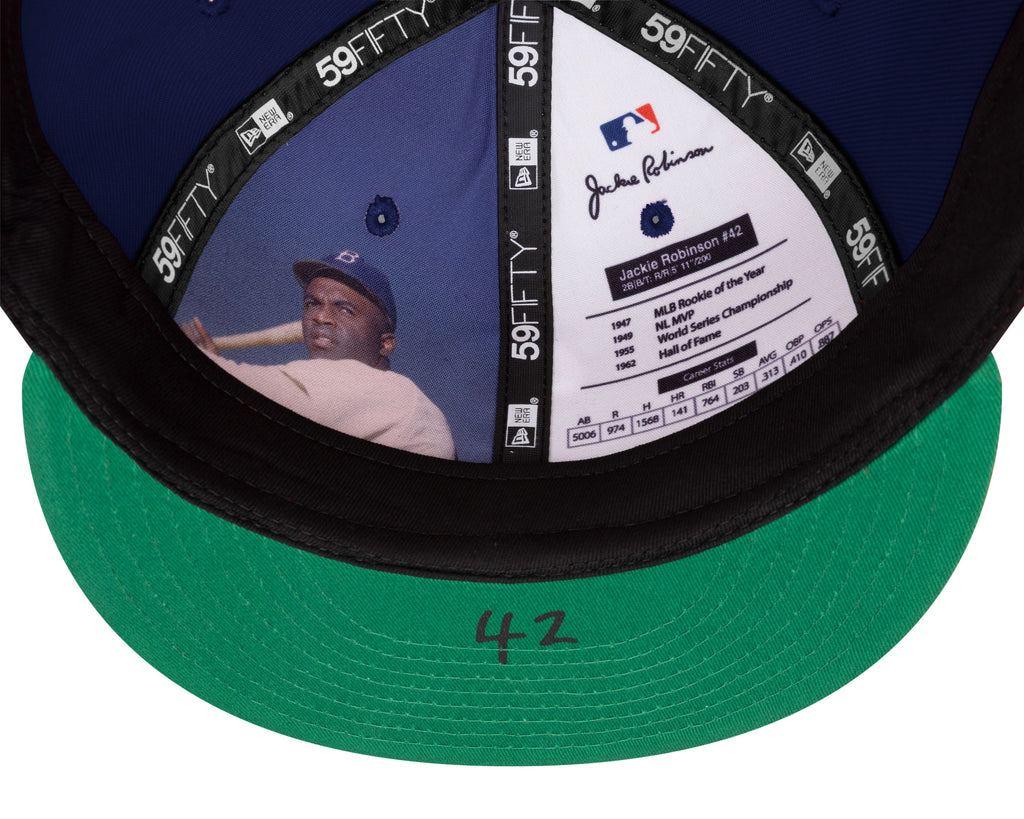 New Era 5950 Brooklyn Dodgers Cooperstown Jackie Robinson Day Fitted Hat