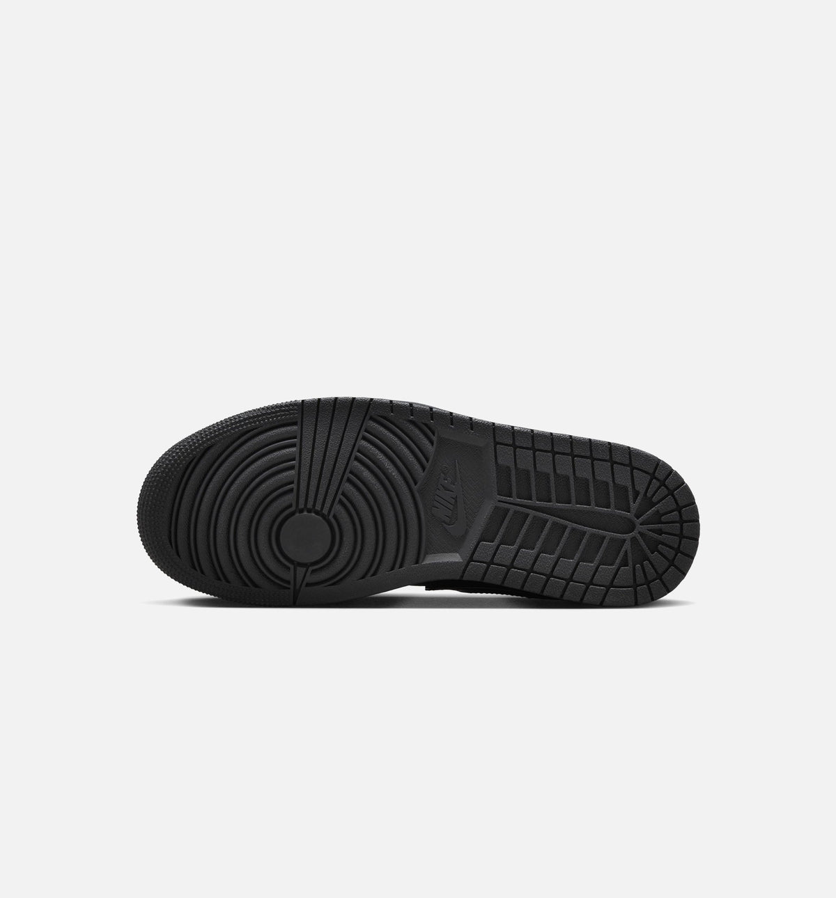 Air Jordan 1 Low "Patent Elephant" Women's Lifestyle Shoe - Black / White / Metallic Silver