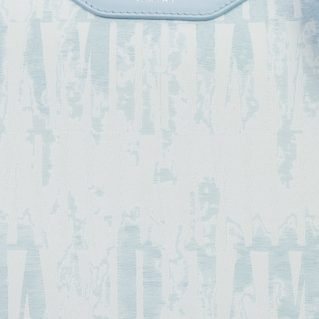 Baby Blue Jacquard Tie Dye Weekender Bag