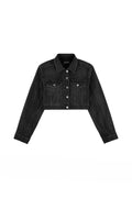 Twisted Crop All Over Crystal Jacket