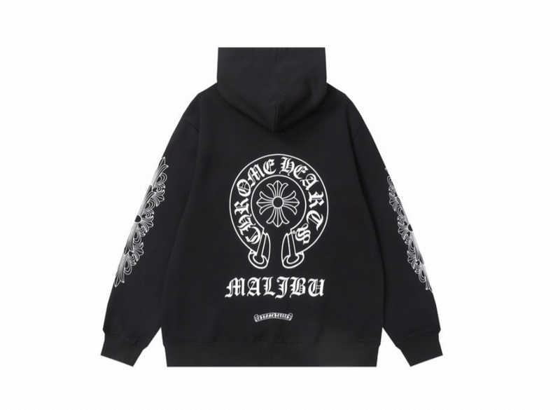 Gothic Cross Zip-Up Hoodie