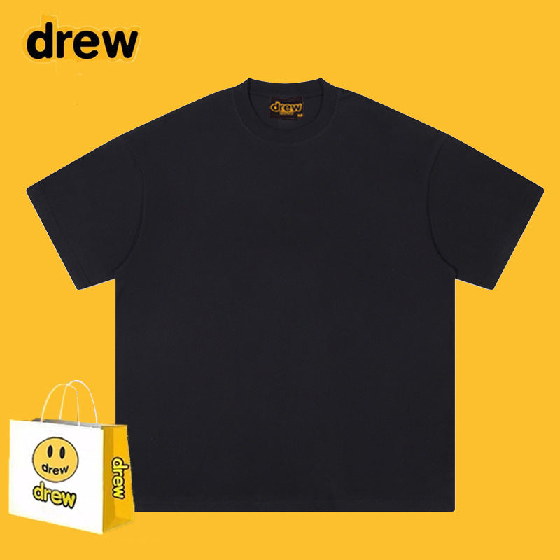 Drew T-shirts Lightning Smiley Print