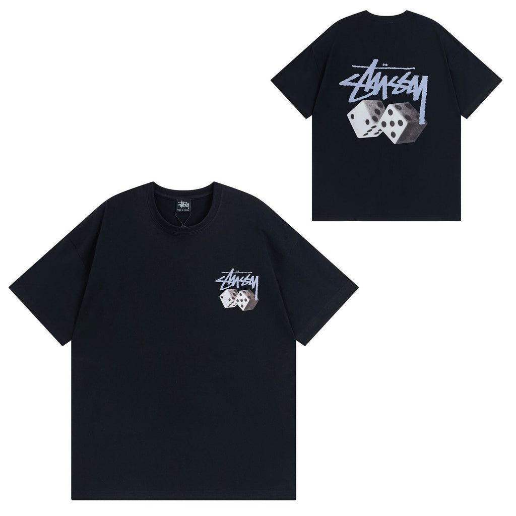 Stussy T Shirts Casual Versatile Loose T Shirts Couple