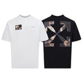 2026 New Off-White Arrow Print Tee Loose Crew Neck Streetwear T-Shirt