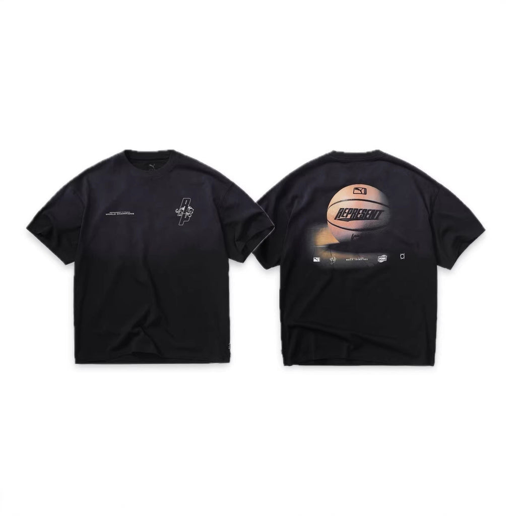 Represent Cartoon Graphic Short Sleeve Crewneck T-Shirt