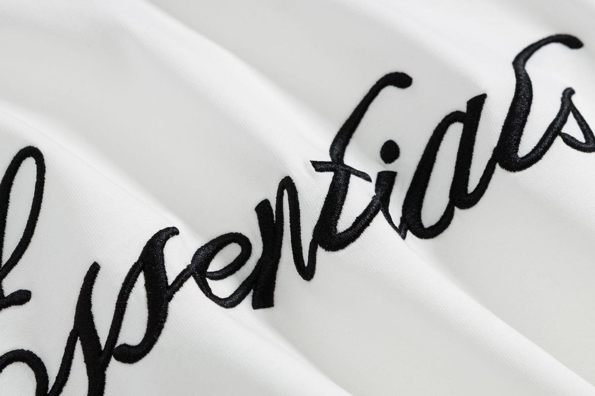 Fear Of God Essentials Script Embroidery Crew Neck Tee Unisex