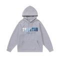 Trapstar It's A Secret Gray Blue Gradient Fleece Hoodie