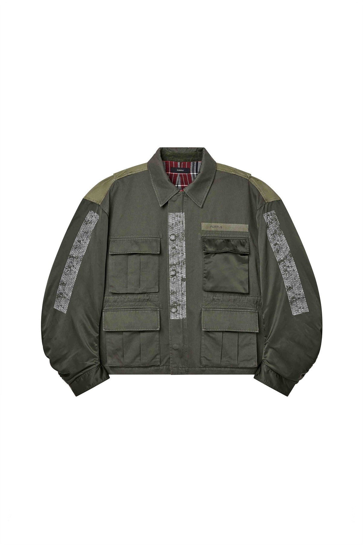Reflective Wordmark Field Jacket