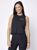 BLACK SHEER WILL TANK