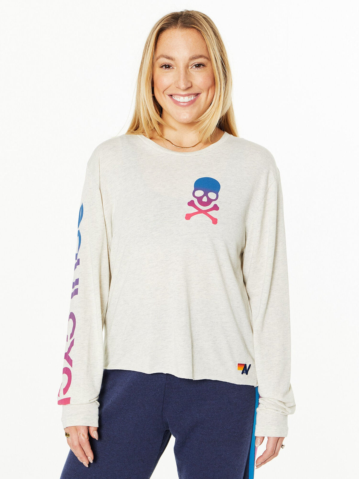 LONG SLEEVE BOYFRIEND TEE