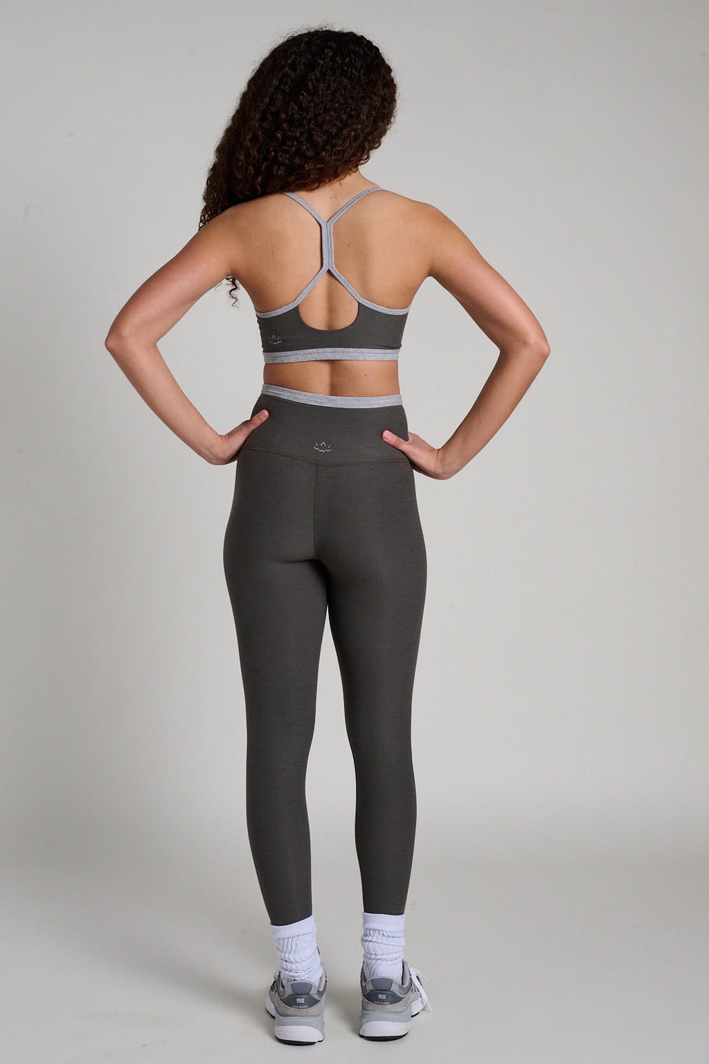 Spacedye Outlines High Waisted Midi Legging