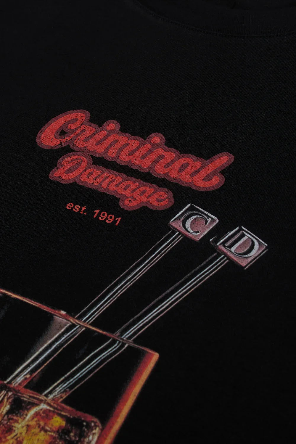 Criminal Damage Whiskey Hour Tee