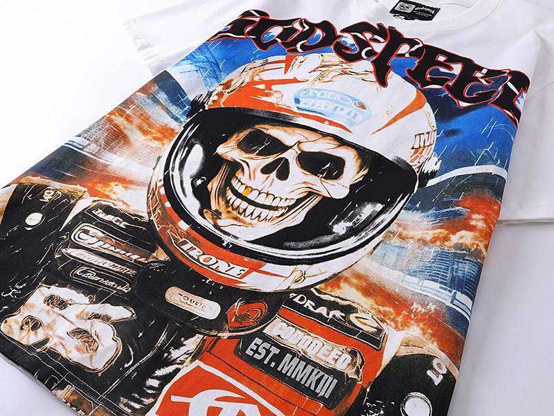 Godspeed Racer Skull Graphic T-Shirt