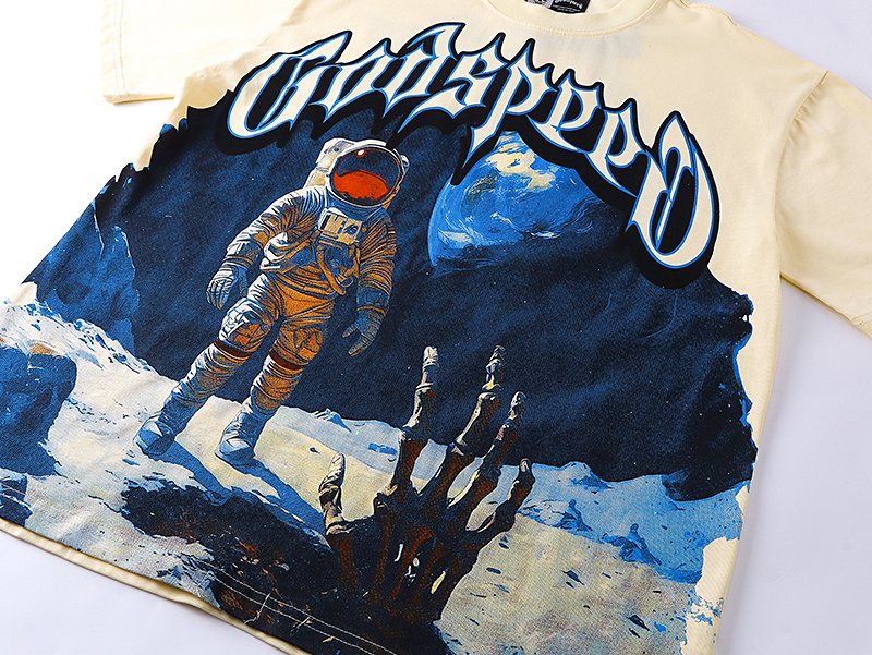Godspeed Astronaut Graphic Short-Sleeve T-Shirt