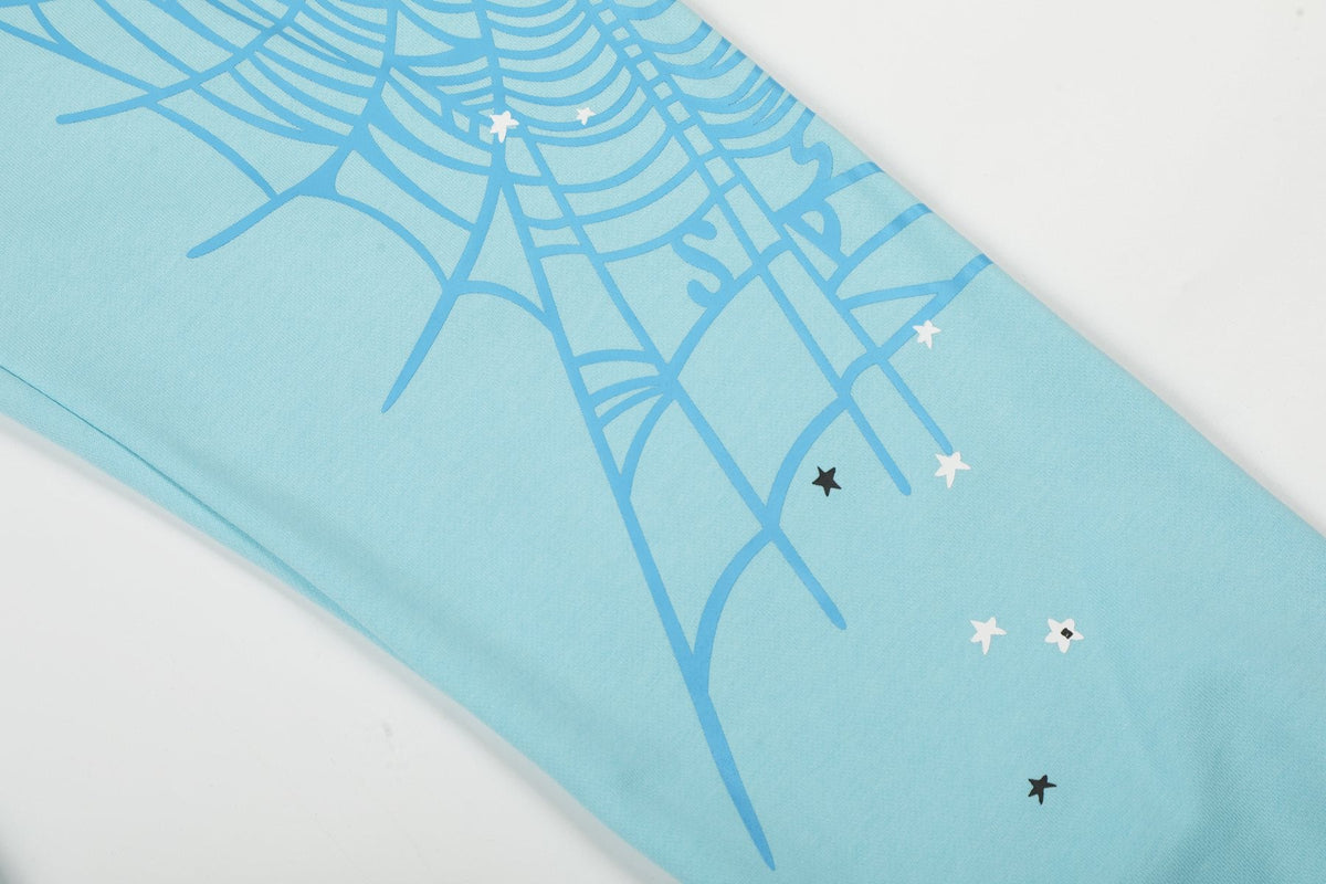 Sp5der Spiderweb Graphic Hoodie & Jogger Matching Set