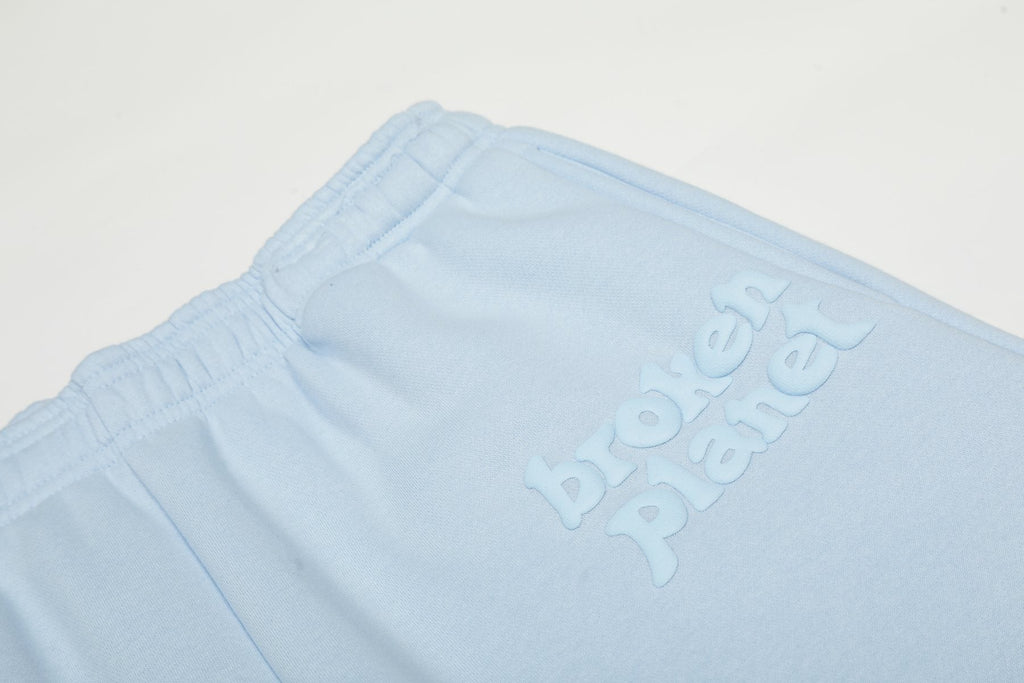 Sp5der Light Blue Tonal Graphic Zip Hoodie & Sweatpants Set
