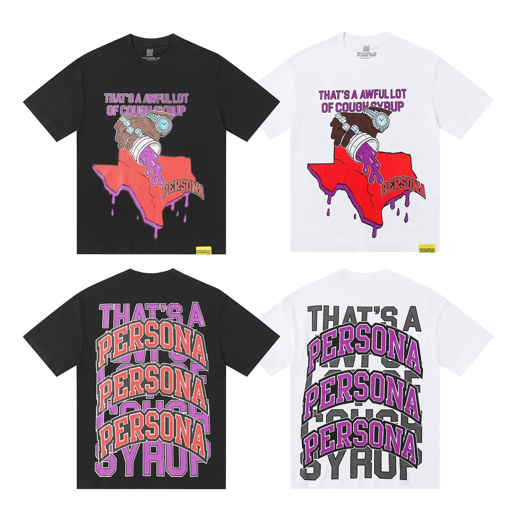 THAT'S A AWFUL LOT OF COUGH SYRUP Front & Back Graphic T-Shirt