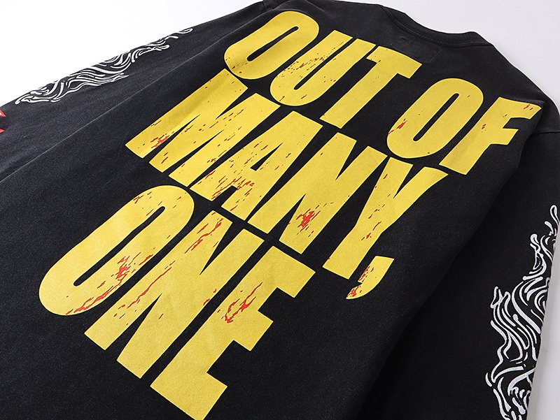 Godspeed Out of Many One Graphic Long-Sleeve T-Shirt