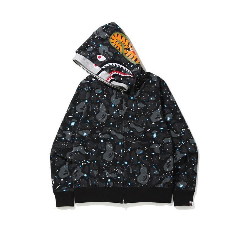 BAPE Shark Tiger Camo Full-Zip Hoodie