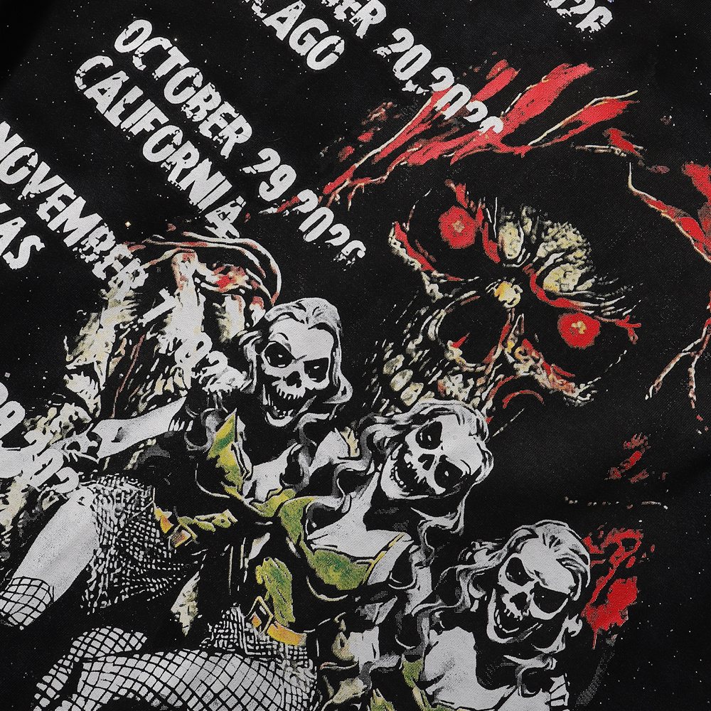 BKYS Revival Hellfest Speckle Graphic T-Shirt