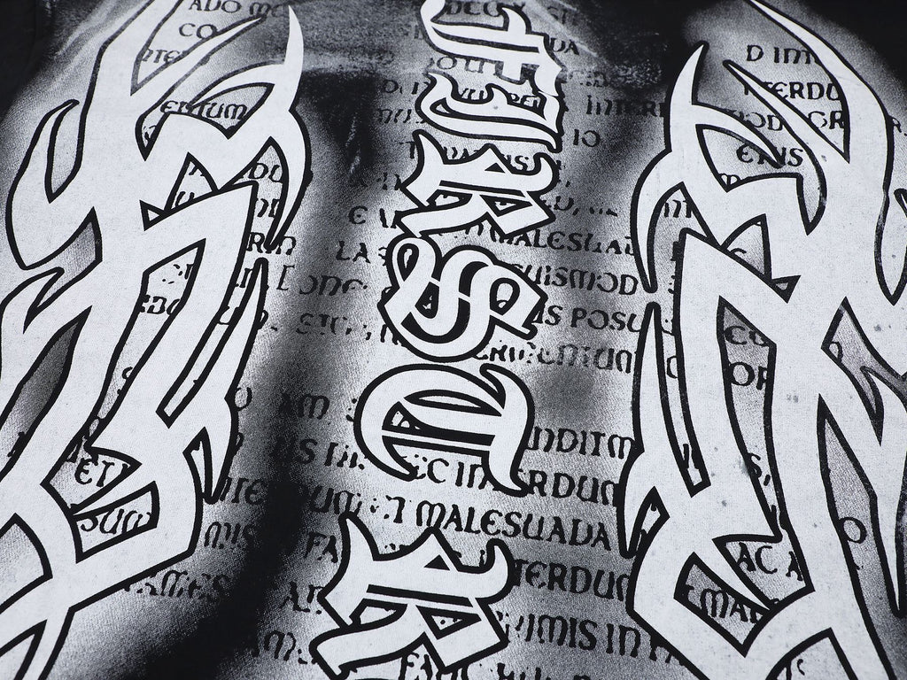 FIRST ROW Y2K Tribal Crop T-Shirt