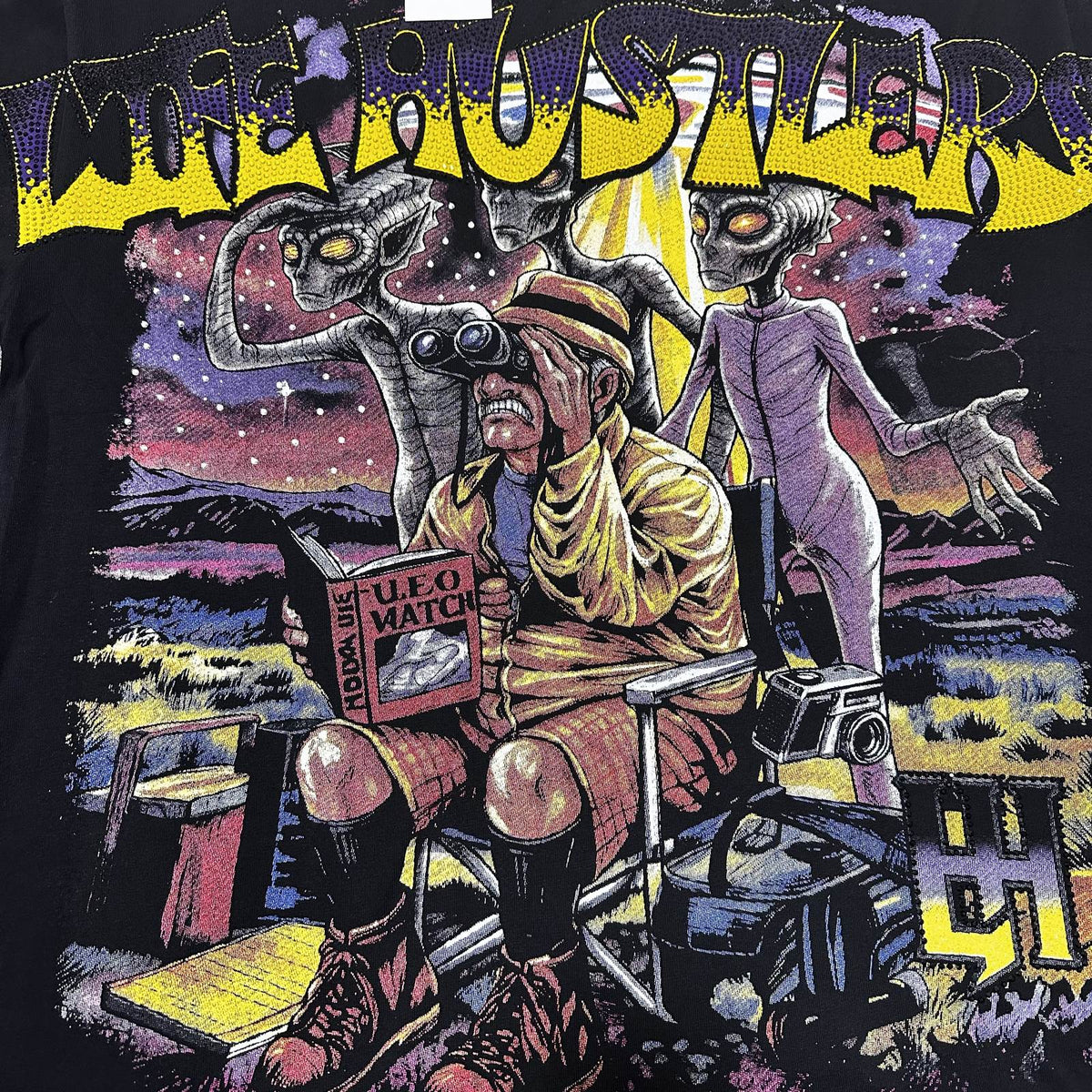 Life Hustlere Alien UFO Graphic T-Shirt