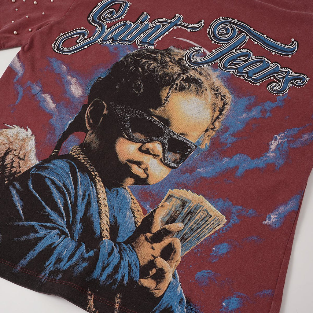 SAINT Tears Graphic Short-Sleeve T-Shirt