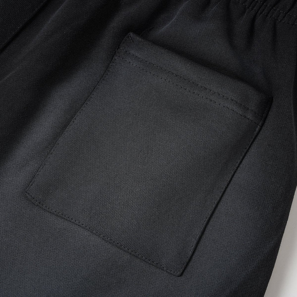 THAT'S A AWFUL LOT OF COUGH SYRUP Black Front Graphic Shorts