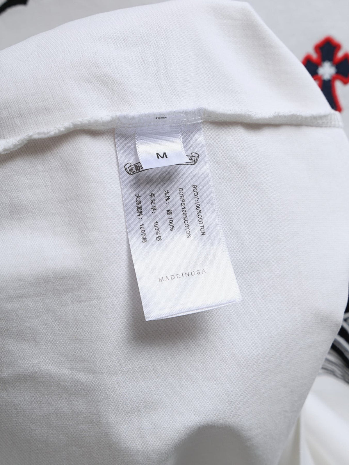 Chrome Hearts Cross Graphic Short-Sleeve T-Shirt