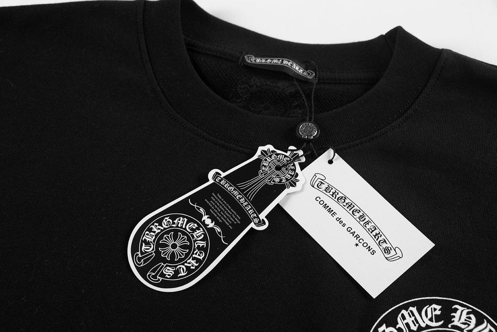 Chrome Hearts Horseshoe Graphic Crewneck Sweatshirt