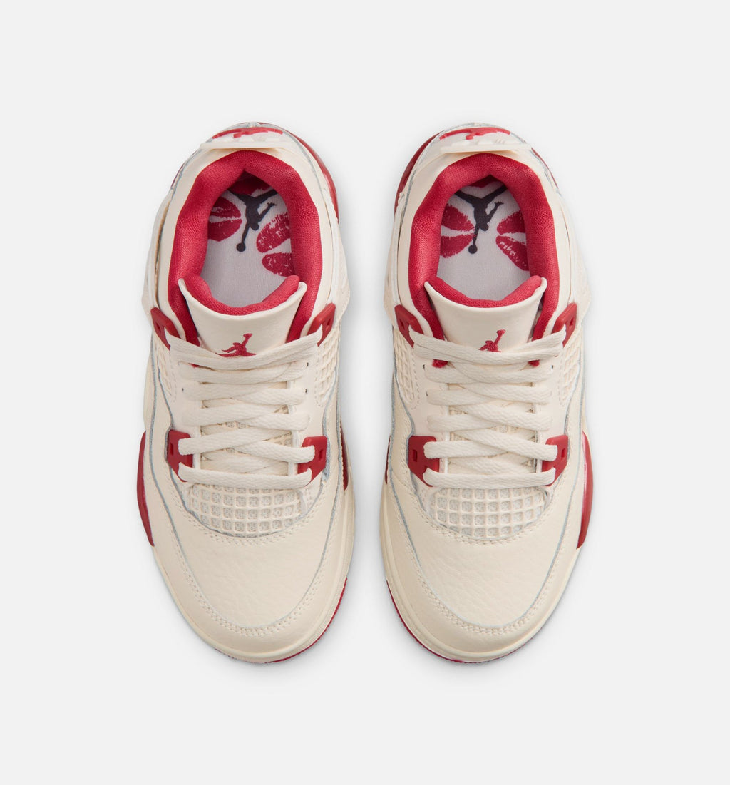 Air Jordan 4 Retro Valentine's Day Preschool Lifestyle Shoe