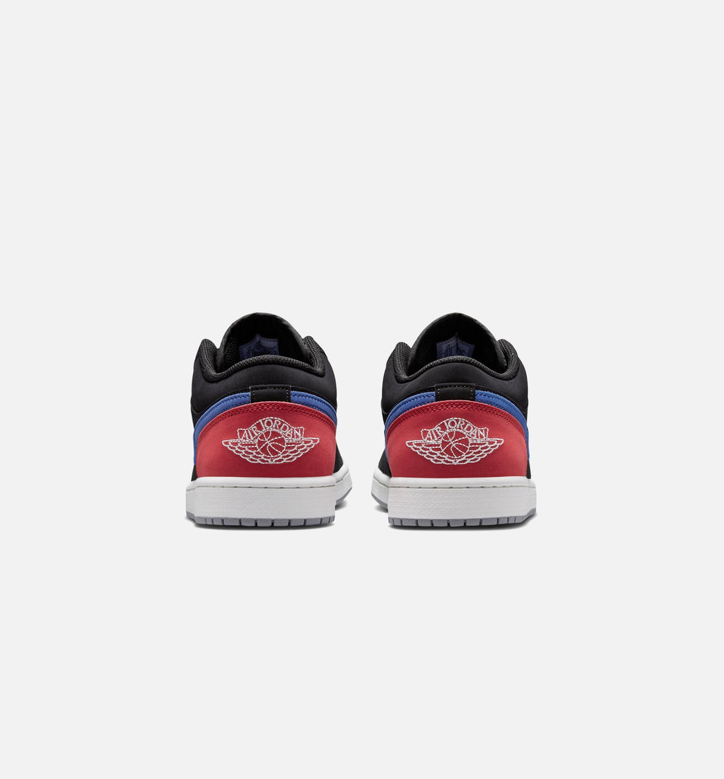 Air Jordan 1 Low Men's Shoes - Black/White/True Blue/Varsity Red