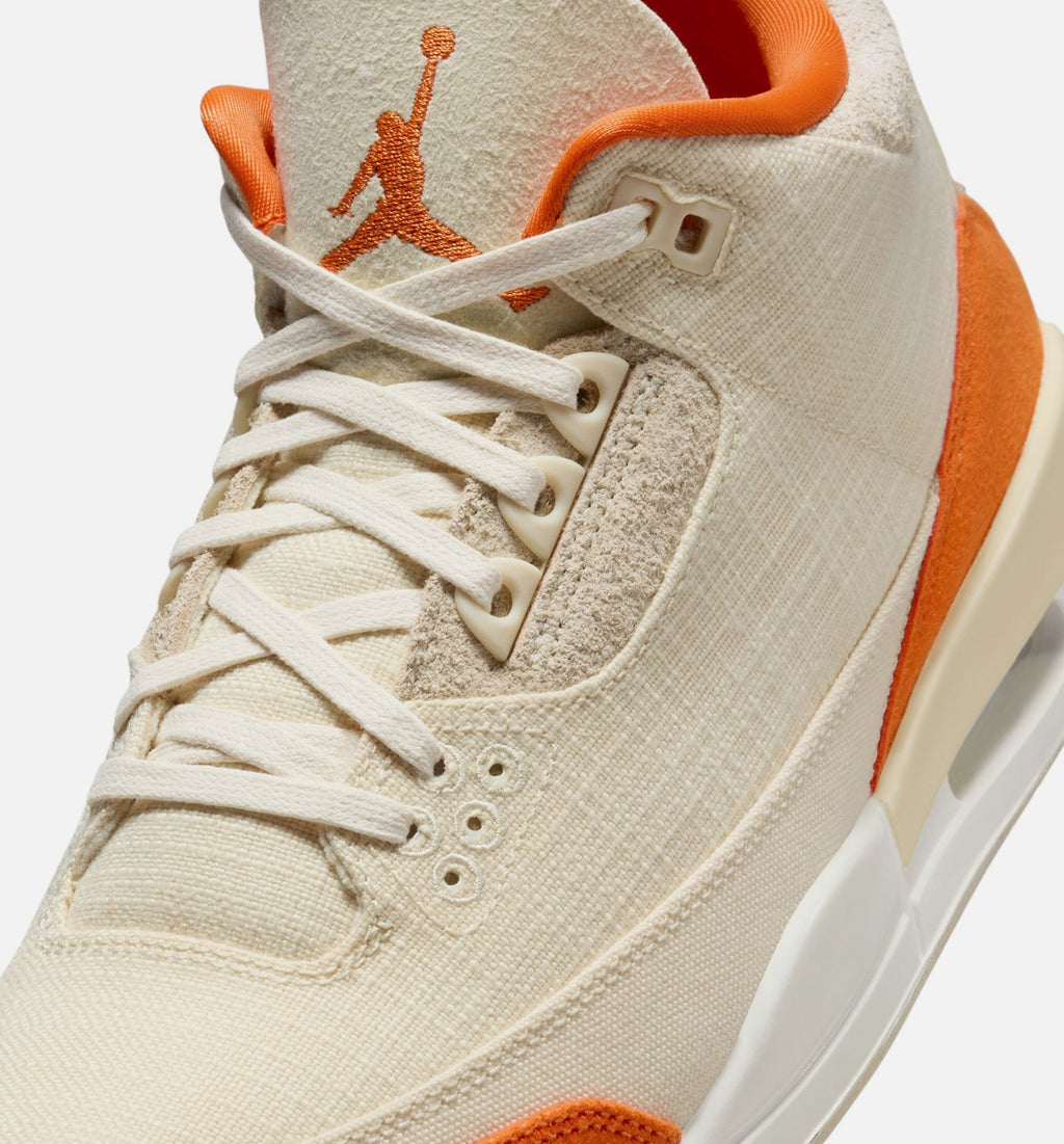 Air Jordan 3 Retro Starfish Women's Shoes - Fossil Starfish Sail