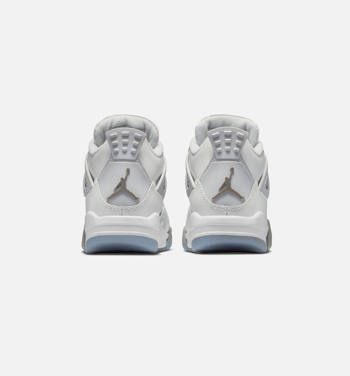 Air Jordan 4 Retro 'Blue Chill' Grade School - Photon Dust/Blue Chill/Flat Pewter/White/Blue Tint