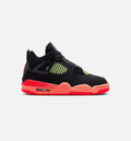 Air Jordan 4 Retro "Black Infrared 23" Big Kids' Shoe – Black/Infrared 23/Bright Mango