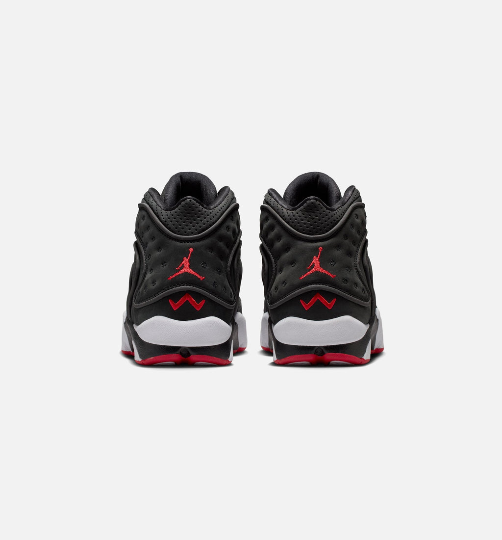 Air Jordan OG Black and University Red Women's Sneakers