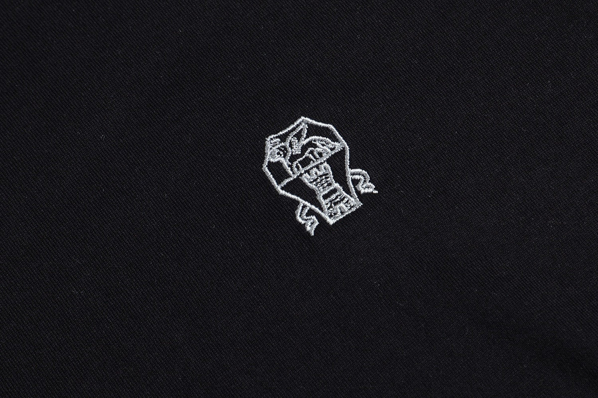Short-Sleeve Crew-Neck Pullover