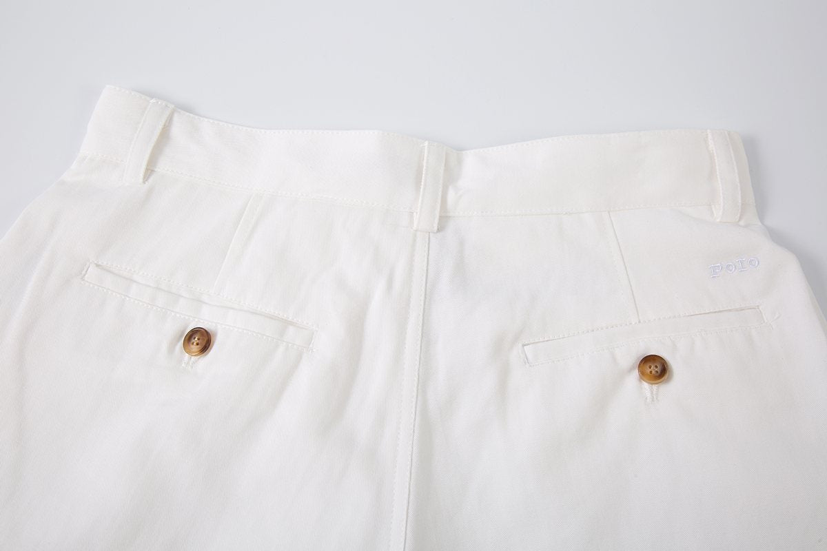 Ralph Lauren Women's Cotton A-Line Tailored Shorts