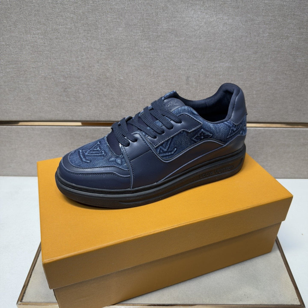 Louis Vuitton Men's Panel Low-Top Sneakers