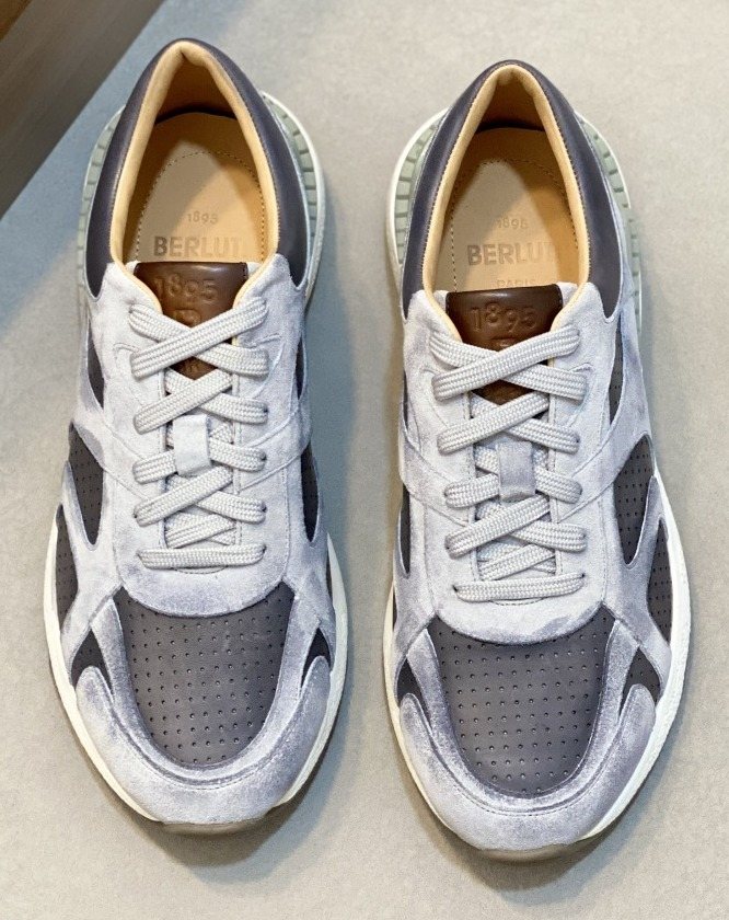 Berluti Sport Track Low-Top Sneakers