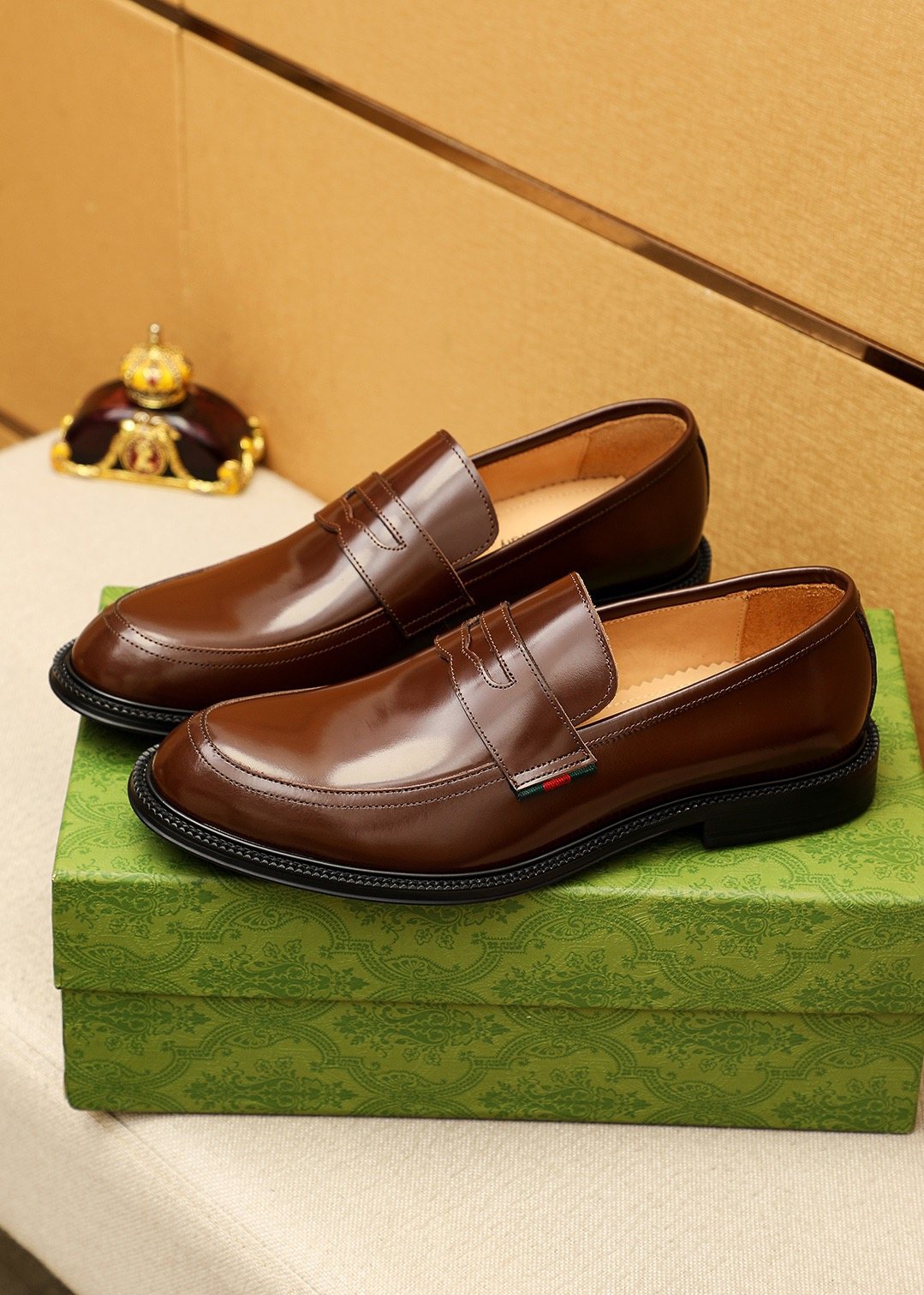 Gucci Polished Penny Loafers