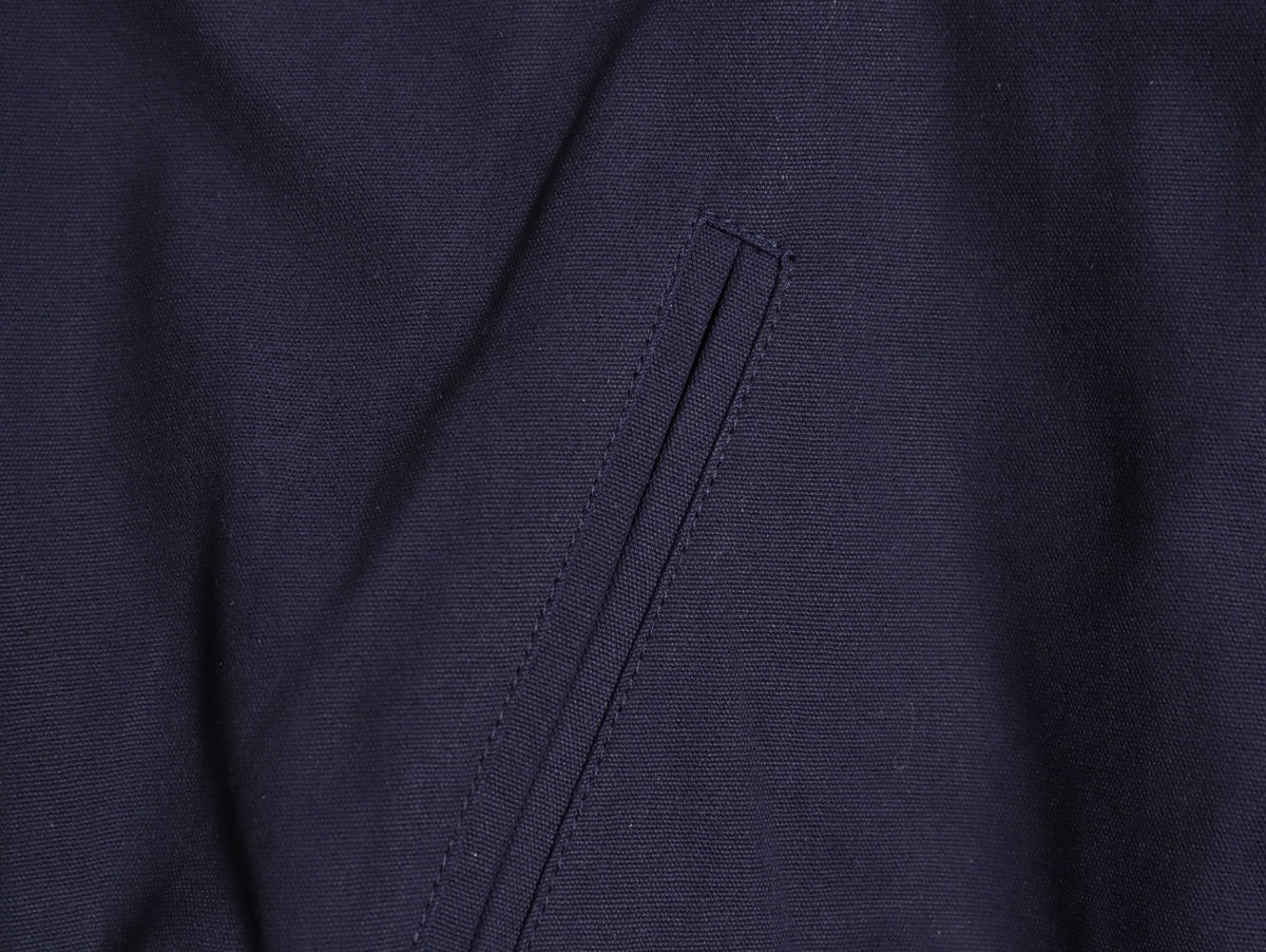 Dior CD Heart-Motif Collared Zip Jacket - Navy